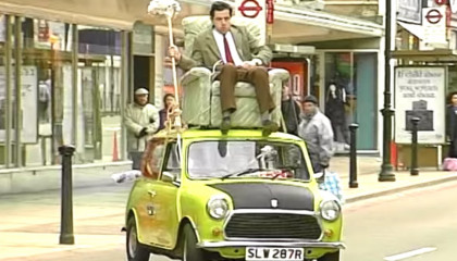 Famous Car Scene  Funny Clip  Classic Mr. Bean