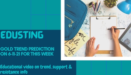 Gold trend prediction on 6-11-21 for this week - EduSting