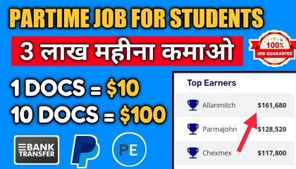 Earn $5000 Per Month  Sell Document Earn Money Online  Copy Paste Work  Partime Job For Students