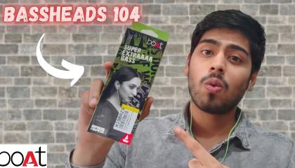 boAt BassHeads 104 Earphones Unboxing & Review  Worth It Or Not ?