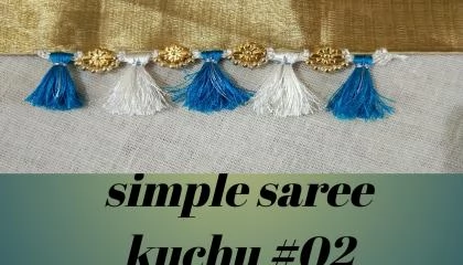 simple saree kuchu in crochet 02