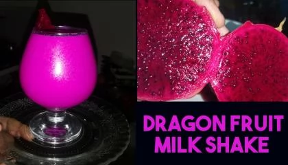 Dragon fruit smoothie  healthy smoothie