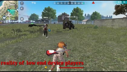 free fire gameplay in 1gb,2gb,3gb ram mobile headshots highlight