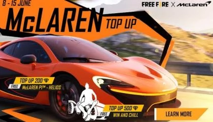 free fire rampage top up event