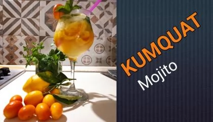 Kumquat Mojito  Non Alcoholic drink