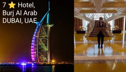 7 ⭐ Hotel, Burj Al Arab DUBAI, UAE