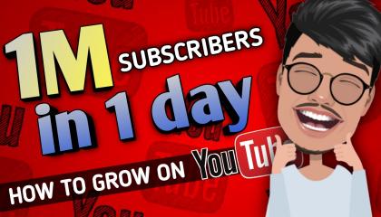 HOW TO GROW ON YOUTUBE? 1MILLION SUBS IN 1 DAY  DANSOUL