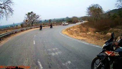 Mirzapur मिर्ज़ापुर पहाड़ी इलाके से वापस आते हुए, मिर्जापुर पहाड़ी इलाके का दृश्य