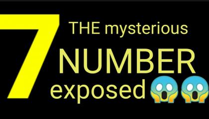 7 the mysterious number exposed  // TYDK AMAZING FACT ABOUT NUMBER 7