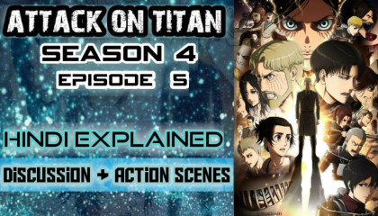 attack on titan season 4 ep 5 explained in hindi  Anime  Hindi Anime