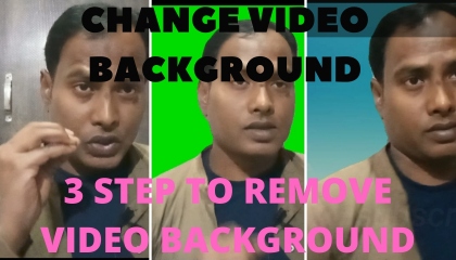 3 STEP CHANGE VIDEO BACKGROUND HOW TO REMOVE VIDEO BACKGROUNDREMOVE