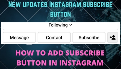 [New updates] Instagram subscribe buttonhow to add subscribe button instagram