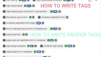 HOW TO WRITE PROPER TAGS HOW TO WRITE YOUTUBE TAGSTags