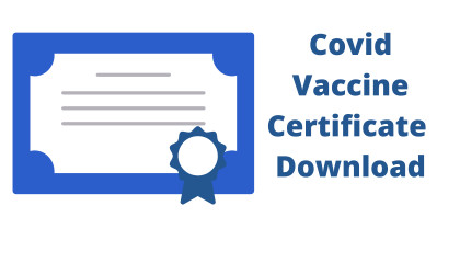 Download Covid Vaccine Certificate