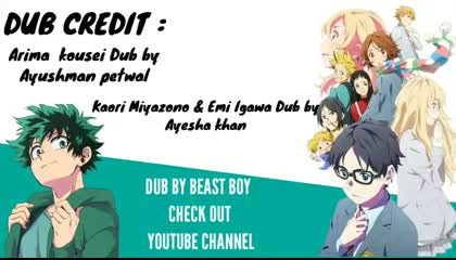 Your Lie In April Episode 9 In Hindi Dubbed By Beast Boy And Team
