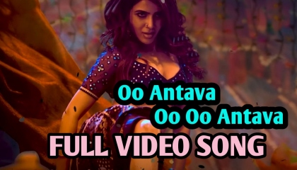 Oo Antava Oo Oo Antava Full video song Telugu music 🎶