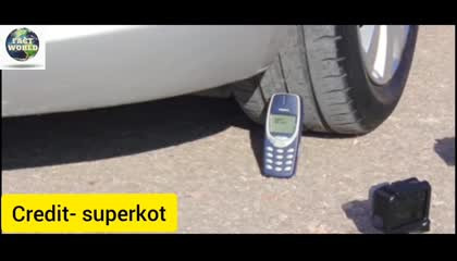 Nokia 3310 vs car