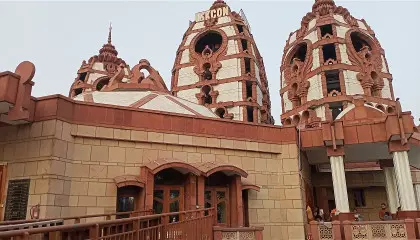 ISKCON Temple Delhi  Complete View @Glimpse of Delhi