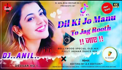 Dil Ki Jo Maanu To Jag Rooth Jaye Hindi Love Song Dholki Remix Dj Anil Bhai