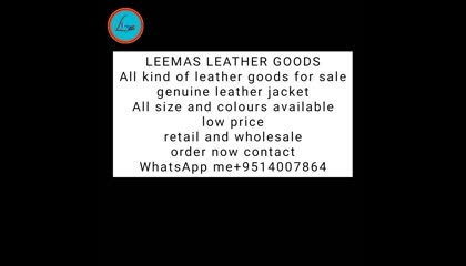 men's jacket light-weight jacket leather jacket All size and colours available