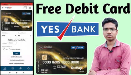 Yes Bank Virtual Debit Card Wallet AntPay
