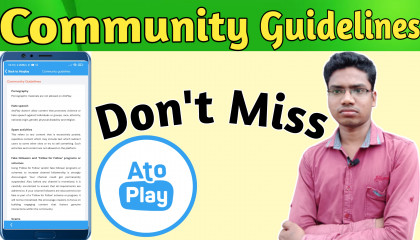Atoplay Community Guidelines