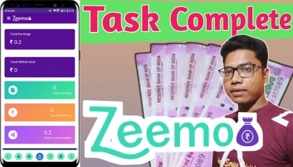 How To Complete Zeemoo Task