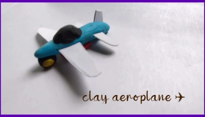 how to make aeroplane with clay at home homemade mini rc plane