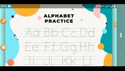 alphabet small and capital letter kids activity worksheet  for kids