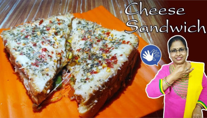 44 Cheesy Veg Sandwich Recipe  Tawa Sandwich Recipe  No Oven