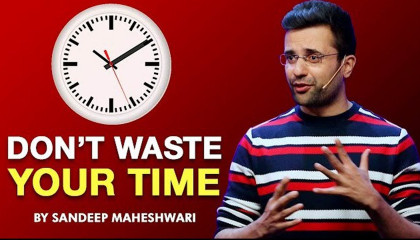 hindiinspirationalvideo Sandeep Maheshwari Motivational Speech: Wasting