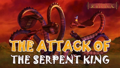 Little Krishna (HD)  The Attack of the Serpent King