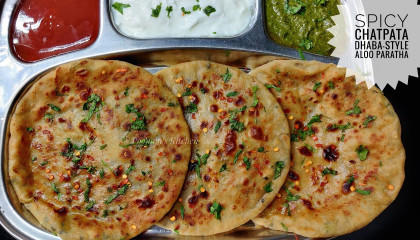 How to make Perfect Chatpata Spicy Punjabi Aloo Paratha without breaking