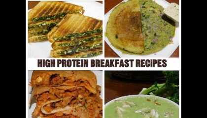 Vegetarian Protein Rich Recipes4 High Protein Breakfast RecipesProtein Rich