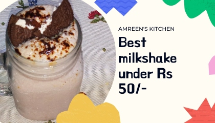 Best milkshake under ₹50/-