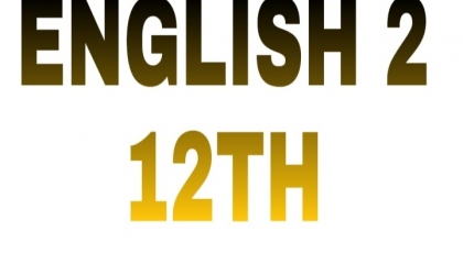 12th English 2