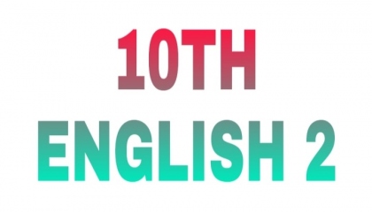10th ENGLISH 2