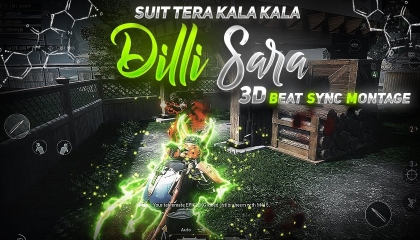 Dilli Sara 3D Best Beat Sync Pubg Montage  Tech Gamerz