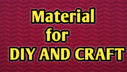 DIY craft material/Material for DIY and Craft