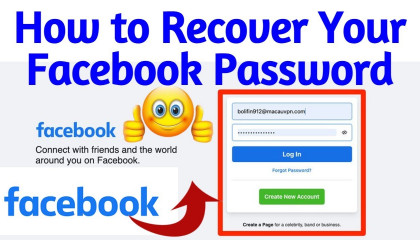How To Reset Your Facebook Account Lost Or Forgot Password? Facebook Account