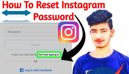 How to recover Instagram password How To Reset Instagram Password by badal oli