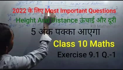 class 10 maths chapter 9 exercise 9.1 solutions in hindi