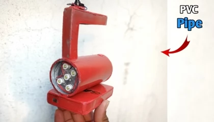 How to make emergency torch light at home  unique projects