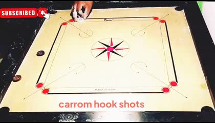 Carrom hook shorts  Carrom force tochu shot  Carrom base tochu shot