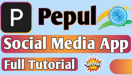 Pepul Indian Social Media App, Best Social Media App In India. Tech SKR