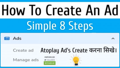 How To Create An Ad On Atoplay Ad's. Tech SKR