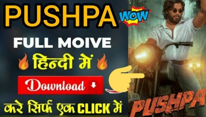 Pushpa Movie Download In Hindi 😲