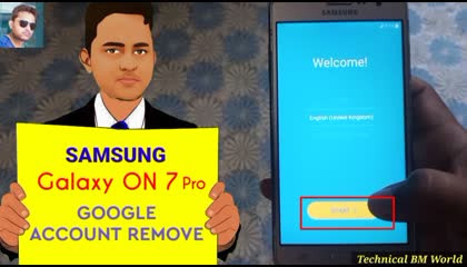 How to Remove Gmail Account on Samsung on7 Pro