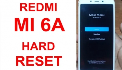 Redmi 6A Hard Reset - Redmi 6A Reset Kaise Kare