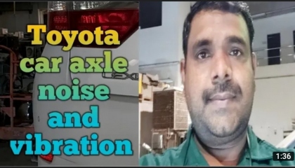 Toyota lexus car axle noise and vibration